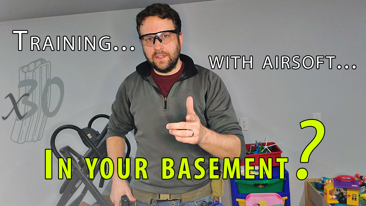 Your own basement shooting range… for airsoft. 30 Magazine Clip
