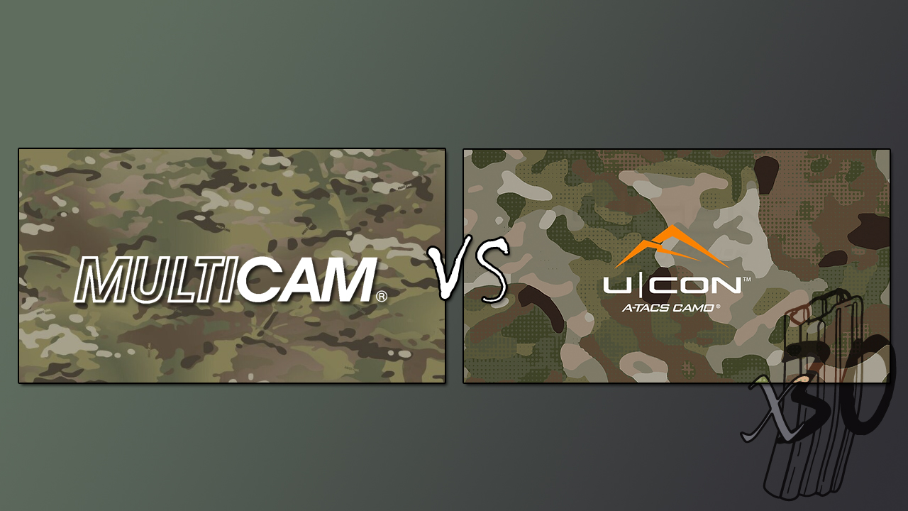 MultiCam vs ATACS UCON camo patterns 30 Magazine Clip